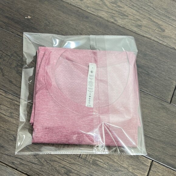 Lululemon Swiftly Tech Long-Sleeve Shirt 2.0 *Race Length Pink Peony Velvet Dust - Picture 9 of 9